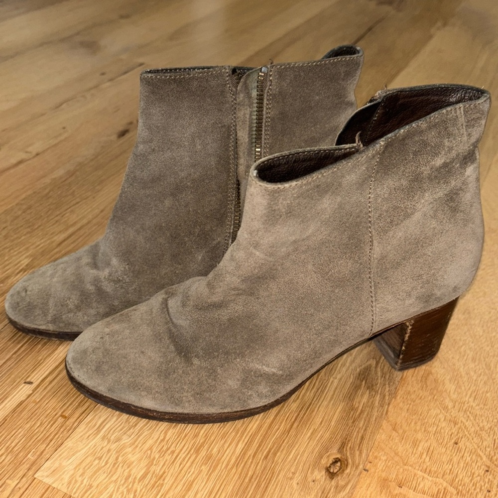 J. Crew Suede Booties